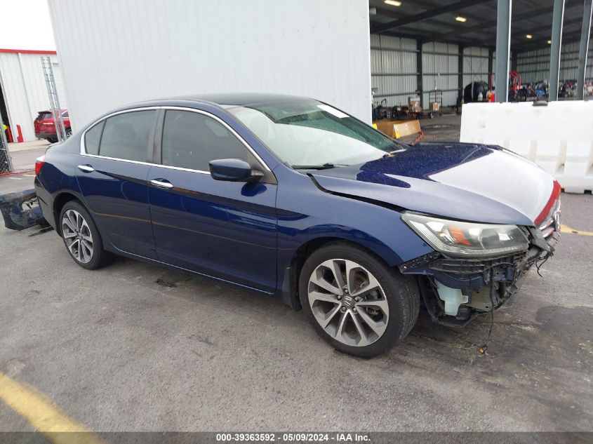 2015 Honda Accord Sport VIN: 1HGCR2F51FA224285 Lot: 39363592