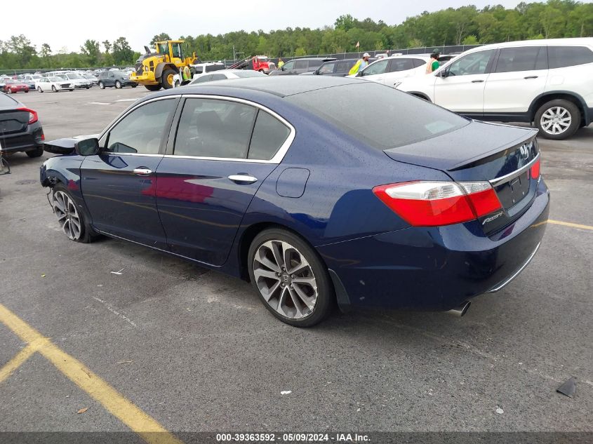 2015 Honda Accord Sport VIN: 1HGCR2F51FA224285 Lot: 39363592