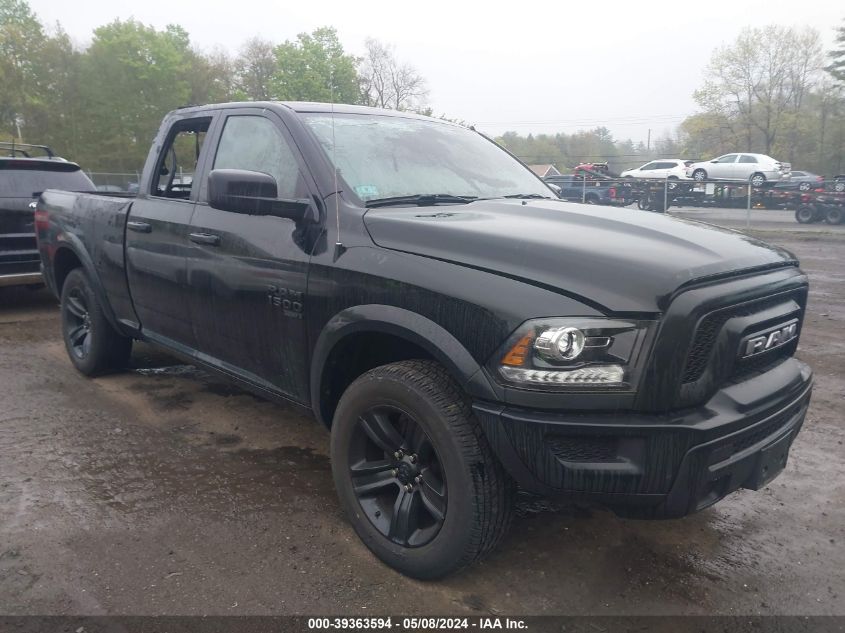 2021 Ram 1500 Classic Warlock Quad Cab 4X4 6'4 Box VIN: 1C6RR7GG6MS569431 Lot: 39363594