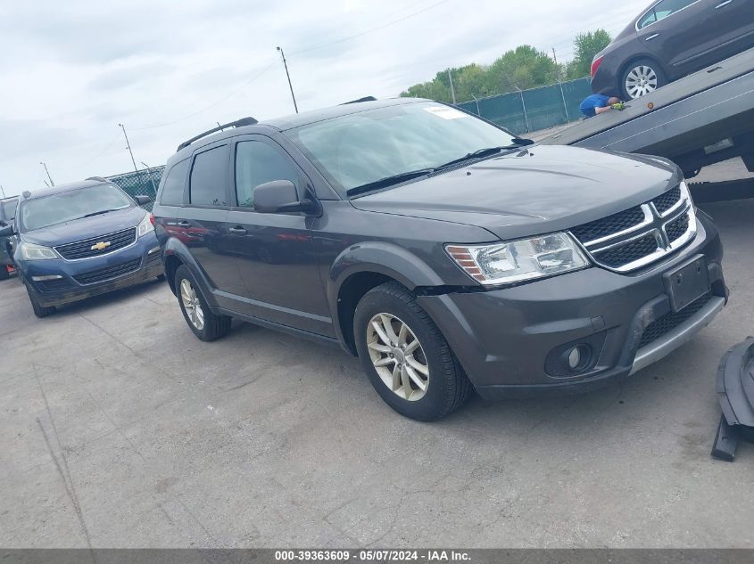 2017 Dodge Journey Sxt Awd VIN: 3C4PDDBG3HT528943 Lot: 39363609