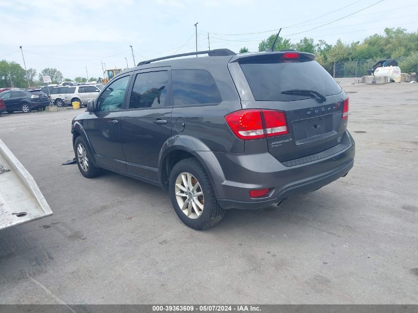 2017 Dodge Journey Sxt Awd VIN: 3C4PDDBG3HT528943 Lot: 39363609