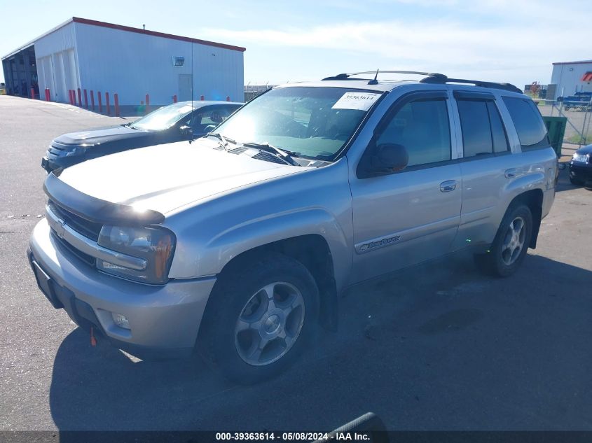 2004 Chevrolet Trailblazer Lt VIN: 1GNDT13S442236454 Lot: 39363614