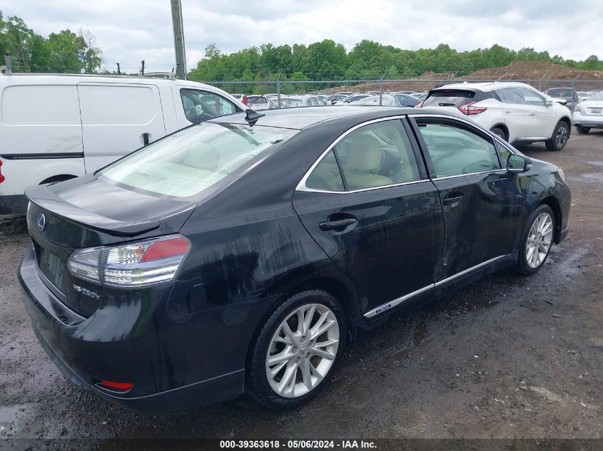 2010 Lexus Hs 250H Premium VIN: JTHBB1BA2A2037649 Lot: 39363618