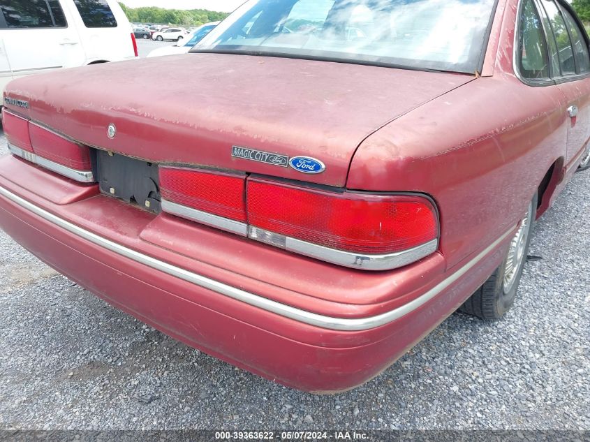 1997 Ford Crown Victoria VIN: 2FALP73W8VX229008 Lot: 39363622