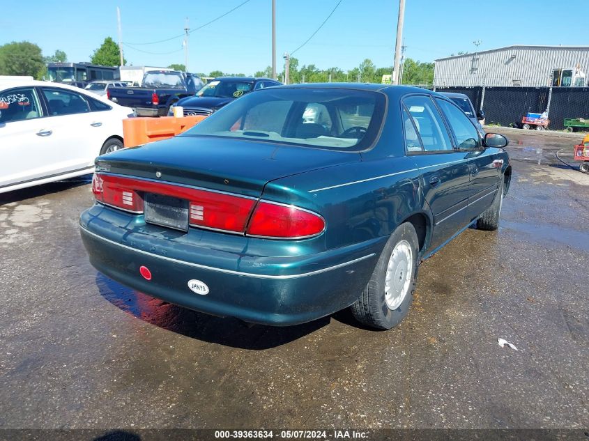 1998 Buick Century Custom VIN: 2G4WS52M6W1592370 Lot: 39363634