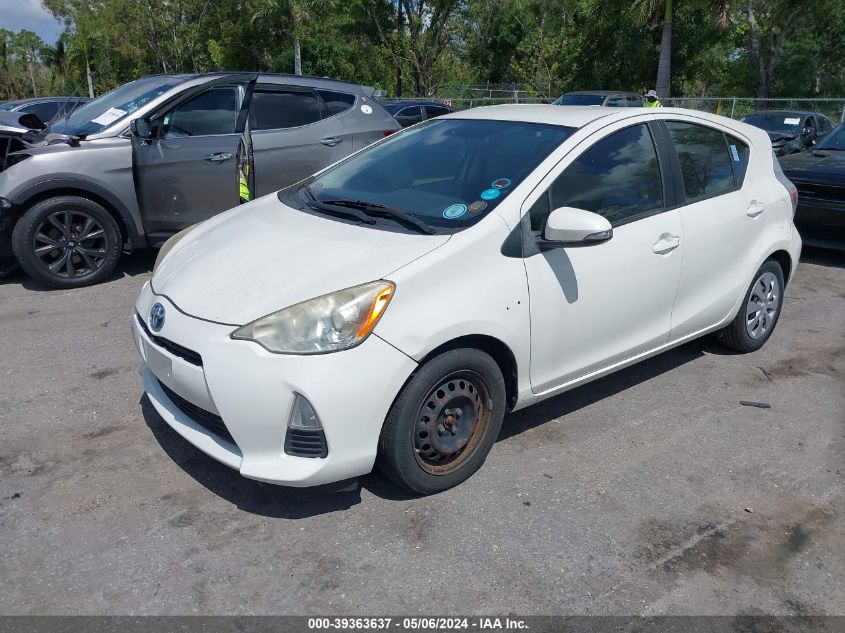 JTDKDTB3XD1540011 | 2013 TOYOTA PRIUS C