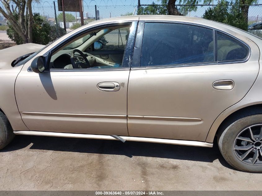 2003 Oldsmobile Alero Gl1 VIN: 1G3NL52E03C116045 Lot: 39363640