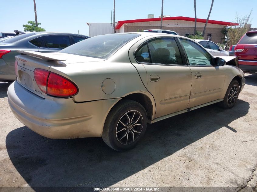 2003 Oldsmobile Alero Gl1 VIN: 1G3NL52E03C116045 Lot: 39363640