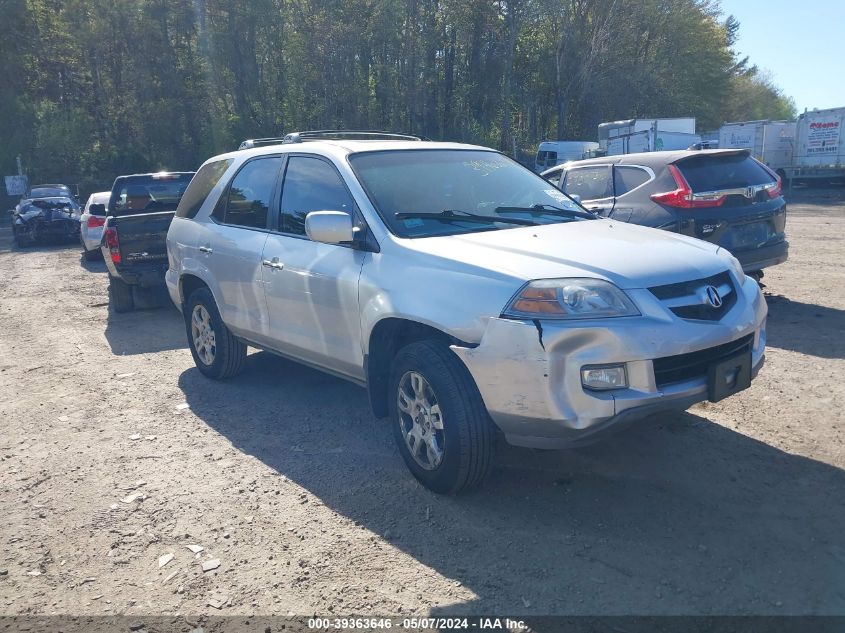 2004 Acura Mdx VIN: 2HNYD18884H525519 Lot: 39363646