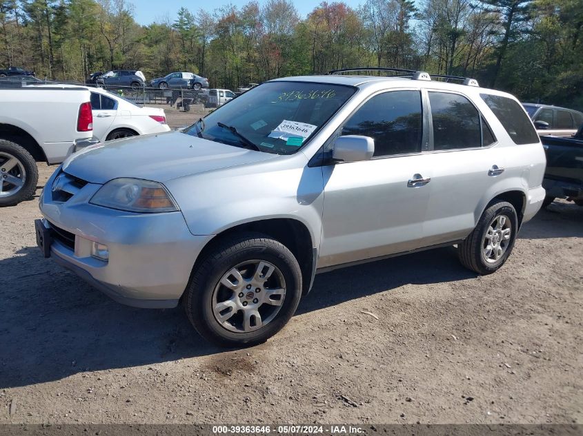 2004 Acura Mdx VIN: 2HNYD18884H525519 Lot: 39363646