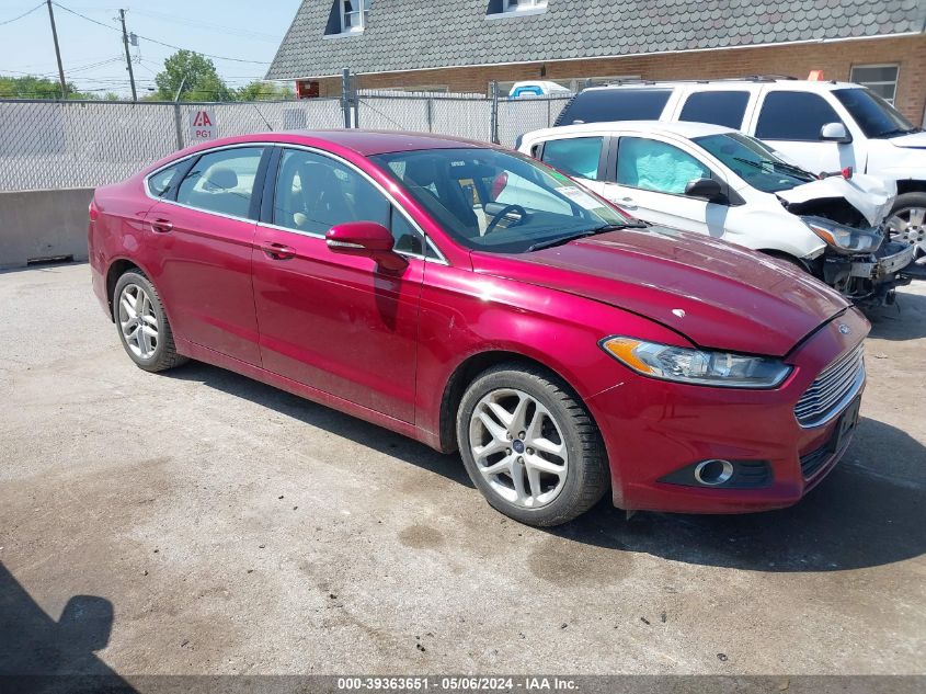 2013 Ford Fusion Se VIN: 3FA6P0HR8DR357835 Lot: 39363651