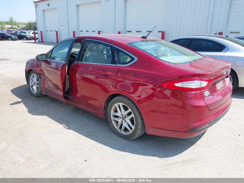 2013 Ford Fusion Se VIN: 3FA6P0HR8DR357835 Lot: 39363651