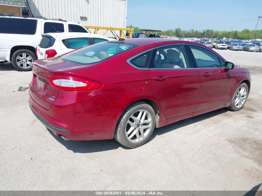 2013 Ford Fusion Se VIN: 3FA6P0HR8DR357835 Lot: 39363651