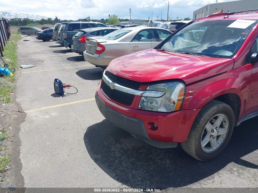 2005 Chevrolet Equinox Lt VIN: 2CNDL73F556206166 Lot: 39363652