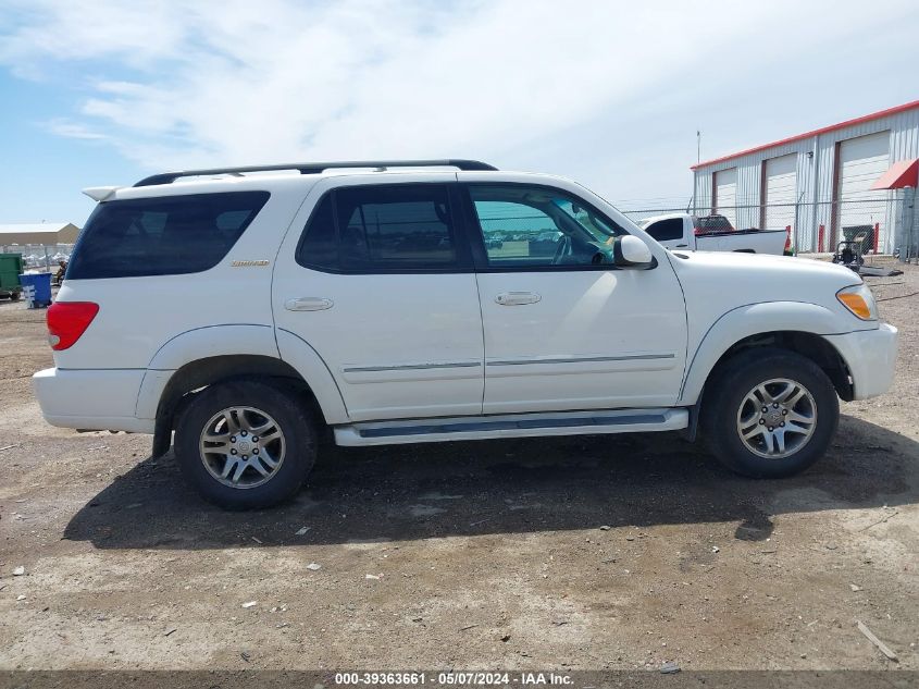 2005 Toyota Sequoia Sr5 V8 VIN: 5TDZT34A95S245905 Lot: 39363661