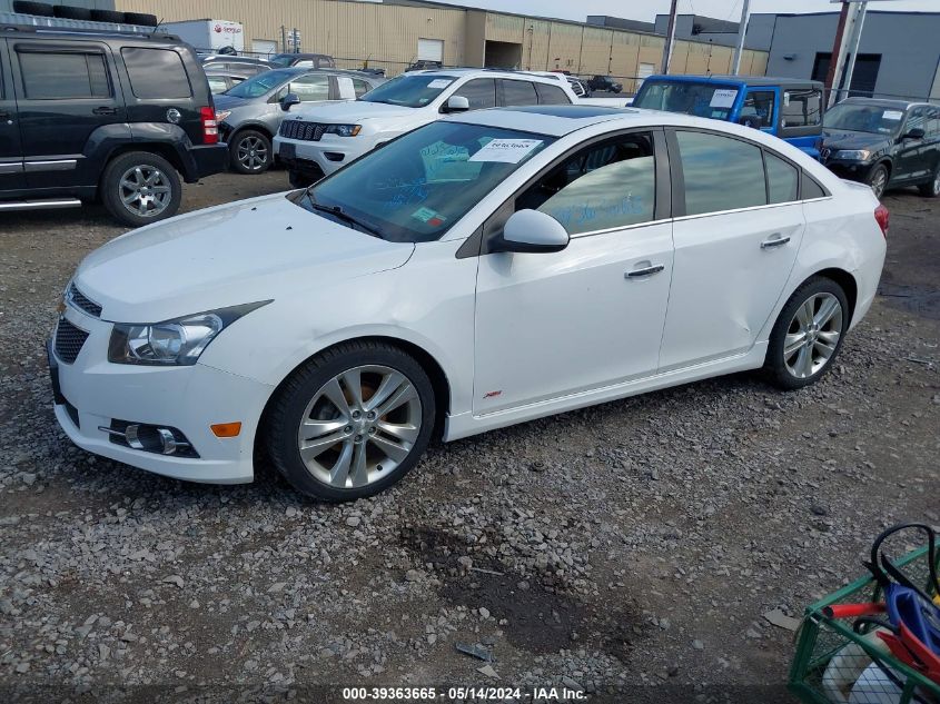 2014 Chevrolet Cruze Ltz VIN: 1G1PG5SBXE7387217 Lot: 39363665