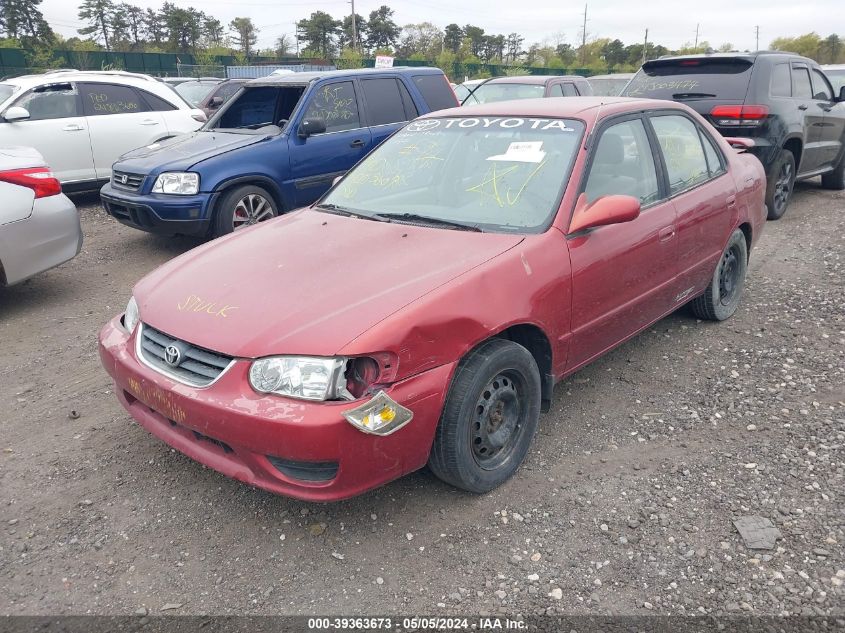 2001 Toyota Corolla Le VIN: 2T1BR12E71C441094 Lot: 39363673