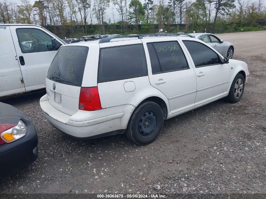 2004 Volkswagen Jetta Gls 2.0L VIN: WVWSL61J34W164727 Lot: 39363675