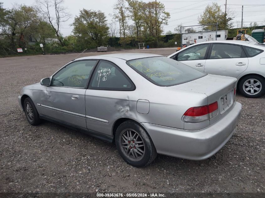 1999 Honda Civic Ex VIN: 1HGEJ8241XL092036 Lot: 39363676