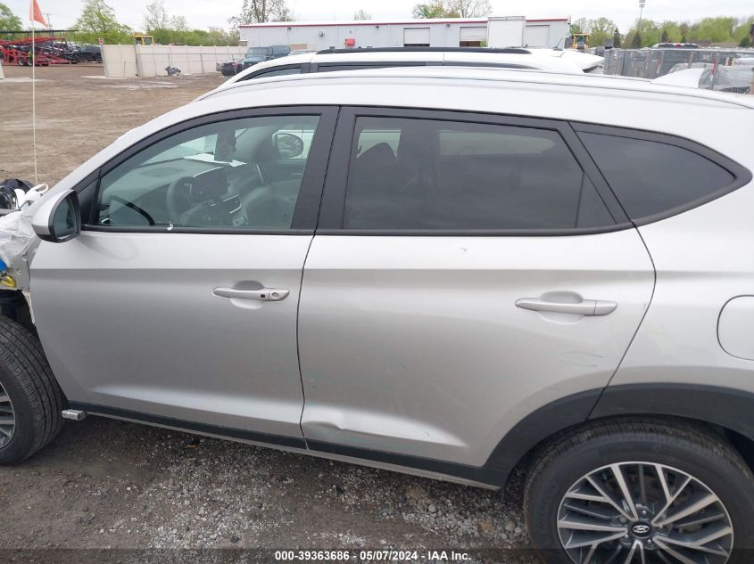 2021 Hyundai Tucson Sel VIN: KM8J3CAL0MU377072 Lot: 39363686