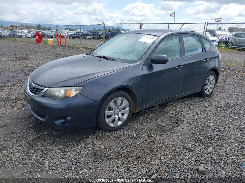 2009 Subaru Impreza 2.5I VIN: JF1GH61639H815181 Lot: 39363687