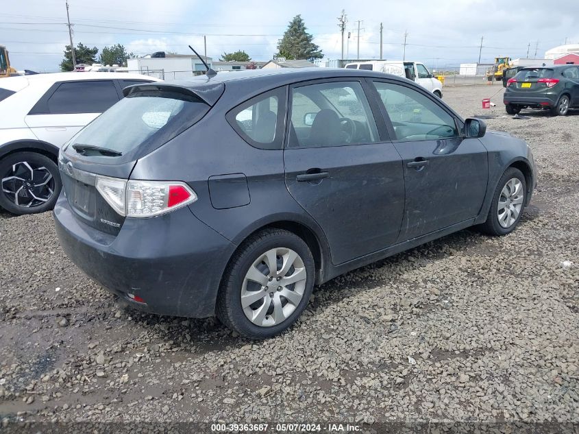 2009 Subaru Impreza 2.5I VIN: JF1GH61639H815181 Lot: 39363687