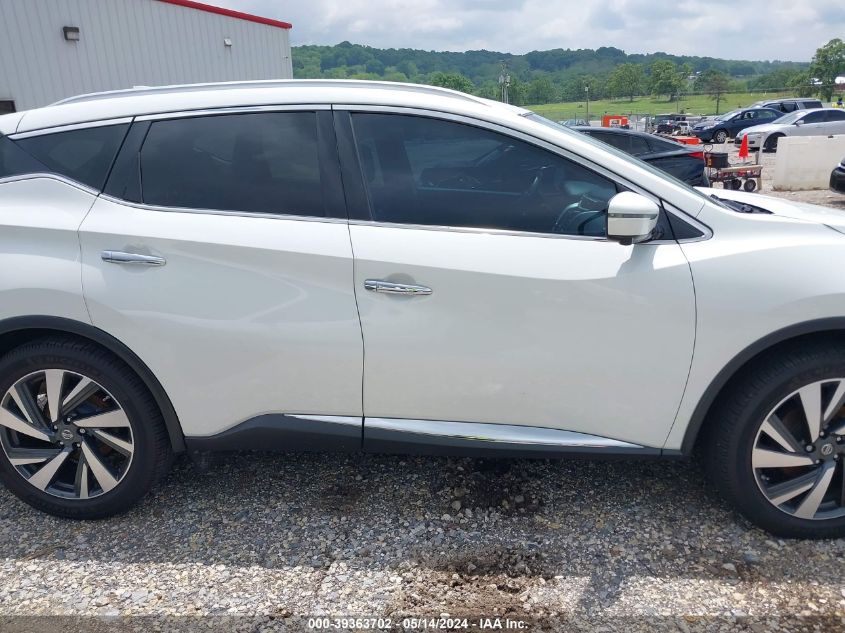 2017 Nissan Murano Platinum VIN: 5N1AZ2MH2HN125436 Lot: 39363702