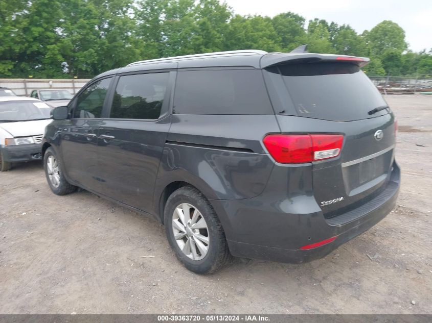 2016 Kia Sedona Lx VIN: KNDMB5C18G6165279 Lot: 39363720