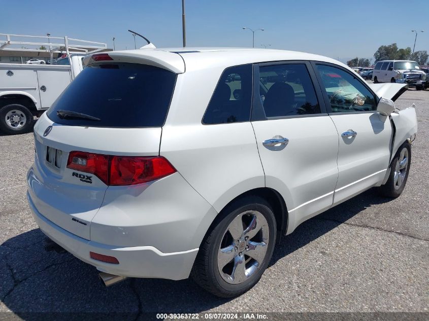 2007 Acura Rdx VIN: 5J8TB18517A006571 Lot: 39363722