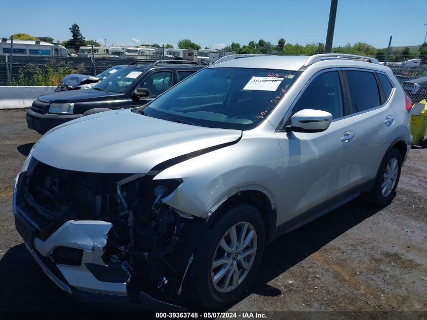 2017 Nissan Rogue Sv VIN: JN8AT2MT4HW153120 Lot: 39363748