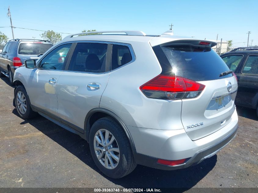 2017 Nissan Rogue Sv VIN: JN8AT2MT4HW153120 Lot: 39363748