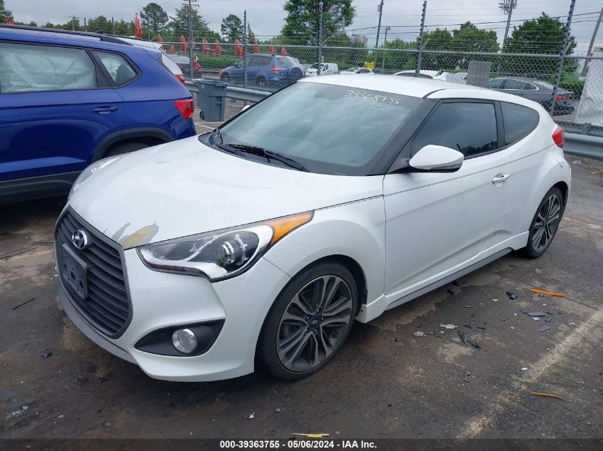 KMHTC6AE6GU285366 | 2016 HYUNDAI VELOSTER