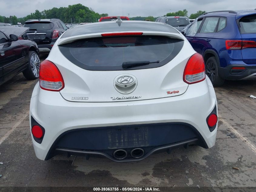 KMHTC6AE6GU285366 | 2016 HYUNDAI VELOSTER