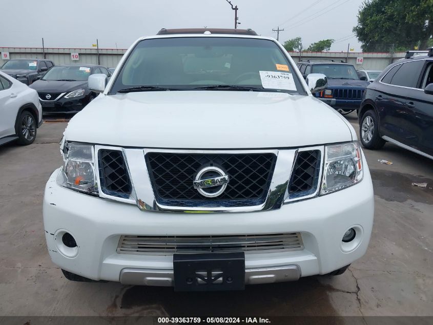 2008 Nissan Pathfinder Le VIN: 5N1AR18U28C648582 Lot: 39363759