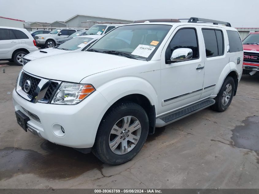 2008 Nissan Pathfinder Le VIN: 5N1AR18U28C648582 Lot: 39363759