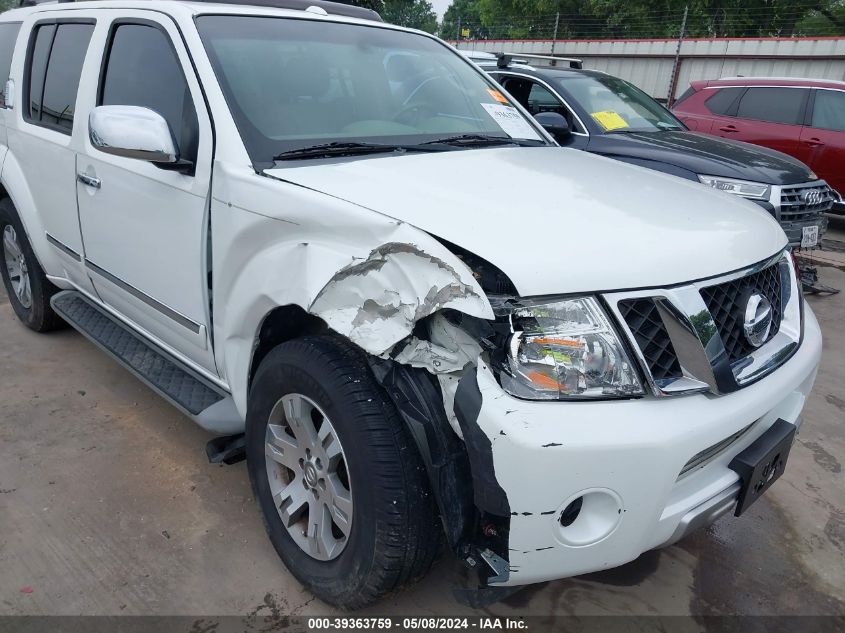 2008 Nissan Pathfinder Le VIN: 5N1AR18U28C648582 Lot: 39363759