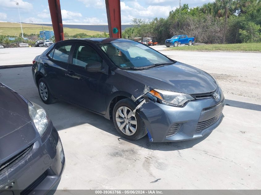 2016 TOYOTA COROLLA LE - 2T1BURHE7GC707114