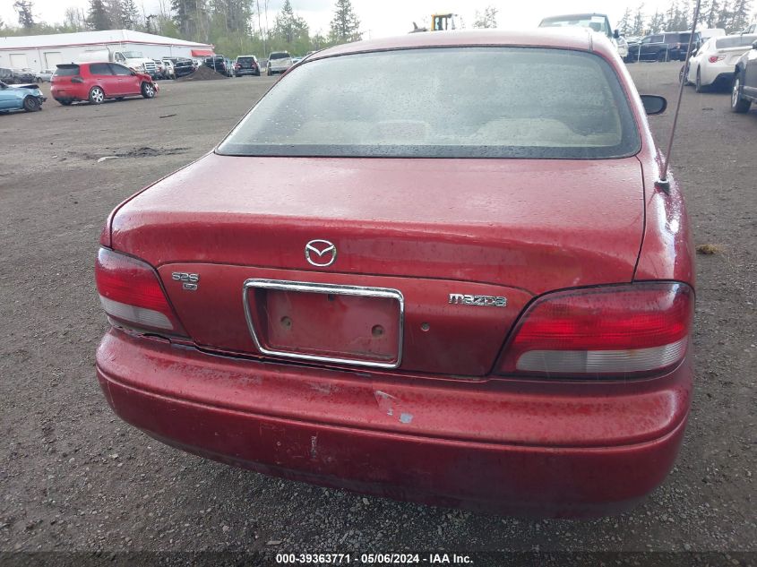 1999 Mazda 626 Es/Lx VIN: 1YVGF22C0X5872380 Lot: 39363771