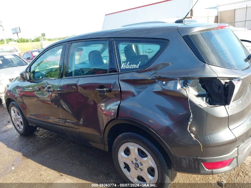 2018 Ford Escape S VIN: 1FMCU0F76JUA22497 Lot: 39363774