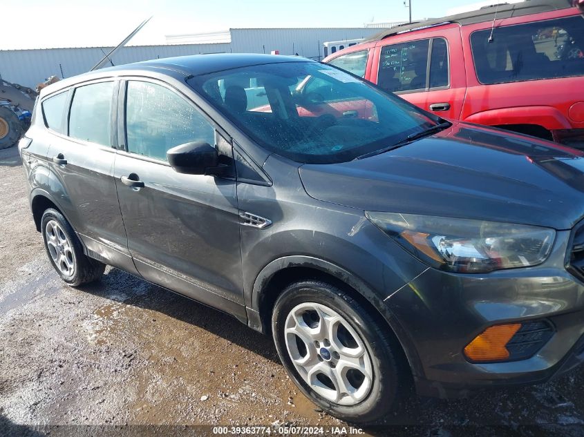 2018 Ford Escape S VIN: 1FMCU0F76JUA22497 Lot: 39363774