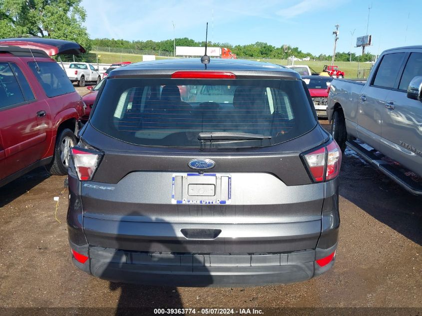 2018 Ford Escape S VIN: 1FMCU0F76JUA22497 Lot: 39363774