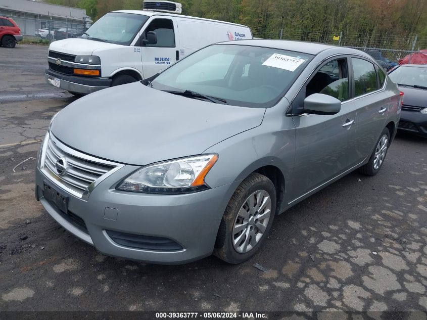 3N1AB7AP3EY222521 | 2014 NISSAN SENTRA