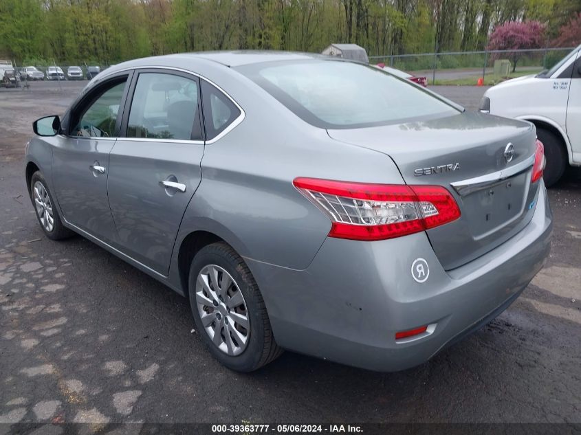 3N1AB7AP3EY222521 | 2014 NISSAN SENTRA