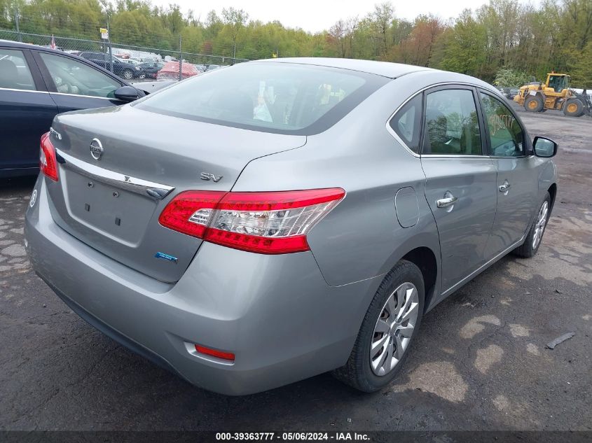 3N1AB7AP3EY222521 | 2014 NISSAN SENTRA