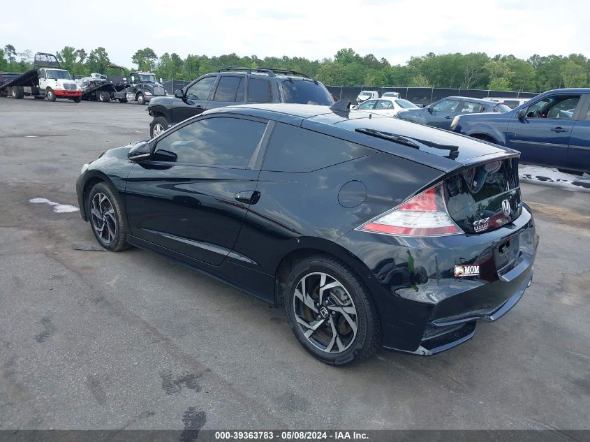 2016 Honda Cr-Z Ex/Ex-L Navi VIN: JHMZF1D61GS001620 Lot: 39363783