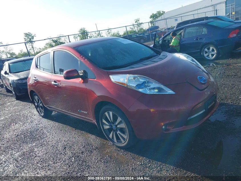 2014 Nissan Leaf Sl VIN: 1N4AZ0CP6EC334659 Lot: 39363791