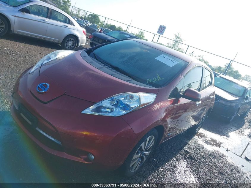 2014 Nissan Leaf Sl VIN: 1N4AZ0CP6EC334659 Lot: 39363791