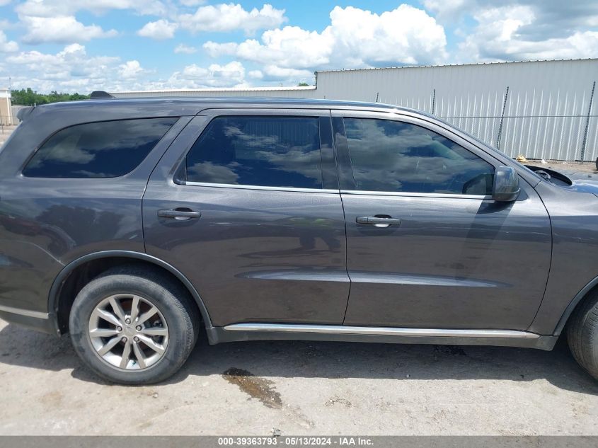 2018 Dodge Durango Sxt Rwd VIN: 1C4RDHAGXJC455797 Lot: 39363793