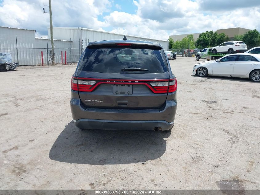 2018 Dodge Durango Sxt Rwd VIN: 1C4RDHAGXJC455797 Lot: 39363793