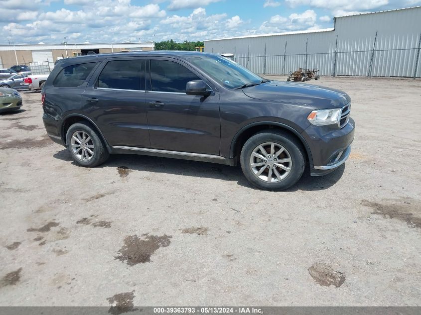 2018 Dodge Durango Sxt Rwd VIN: 1C4RDHAGXJC455797 Lot: 39363793